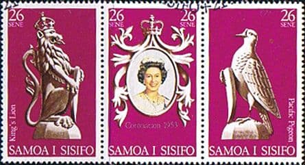 1978 Samoa Coronation 25th Anniversary Set Fine Used