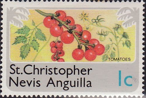 1978 St Christopher Nevis Anguilla SG 392 Toamatoes Fine Mint
