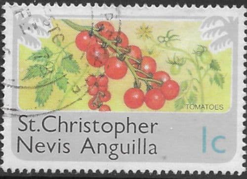 1978 St Christopher Nevis Anguilla SG 392 Toamatoes Fine Used