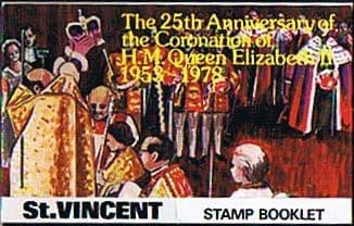 1978 St Vincent Coronation 25th Anniversary Booklet Fine Mint