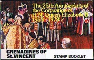 1978 St Vincent Grenadines Coronation 25th Anniversary Booklet Fine Mint