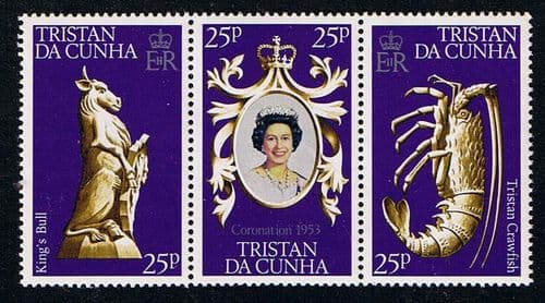 1978 Tristan Da Cunha Coronation 25th Anniversary Set Fine Mint