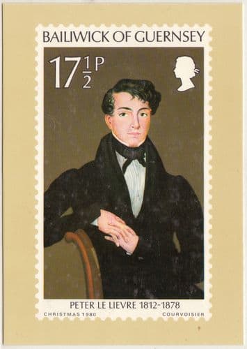 1980 Guernsey Christmas First Day PHQ Stamp Card SG 225