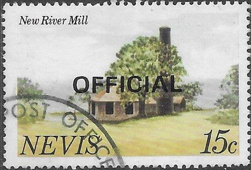 1981 Nevis Official SG  O11 Fine Used