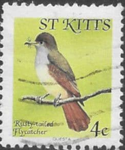 1981 St Kitts Birds SG 55A Fine Used