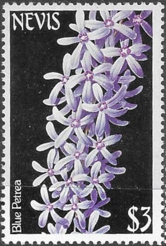 1984 Nevis Flowers SG 196A Fine Mint