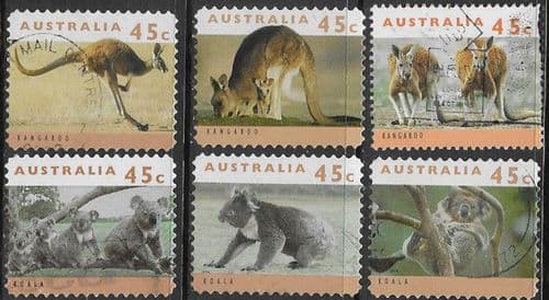 Australia 1994 Australia Wildlife (2nd series) Set Fine Used