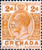 Grenada 1913 King George V Head SG 93 Fine Used