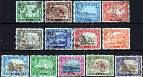Aden 1939 Set Fine Used