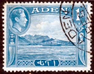 Aden 1939 SG 18 The Harbour Fine Used