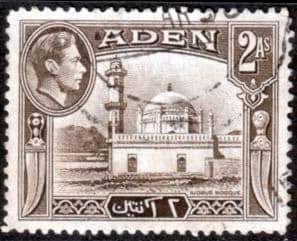 Aden 1939 SG 20 Airdus Mosque Fine Used