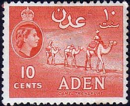 Aden 1953 SG 51 Camel Transport Fine Mint