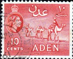 Aden 1953 SG 51 Camel Transport Fine Used
