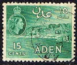 Aden 1953 SG 52 Crater Fine Used