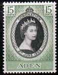 Aden Queen Elizabeth II 1953 Coronation Fine Mint