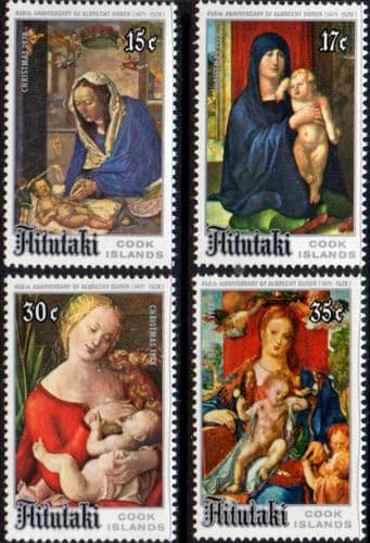 Aitutaki 1978 Christmas Set Fine Mint