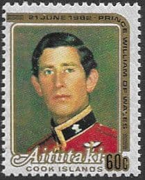 Aitutaki 1982 Birth of Prince William of Wales (1st issue) SG 415 Fine Mint