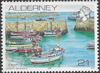 Alderney 1983 Island Scenes SG A12b Fine Mint