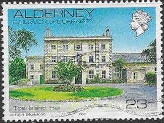 Alderney 1983 Island Scenes SG A12c Fine Used