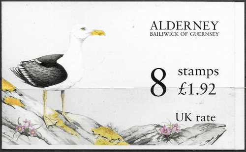 Alderney 1994 Flora and Fauna Booklet SG ASB2 Fine Mint
