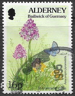 Alderney 1994 Flora and Fauna SGA 70 Fine Used