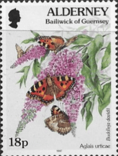 Alderney 1994 Flora and Fauna SGA 70b Fine Mint