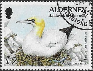 Alderney 1994 Flora and Fauna SGA 77 Fine Used