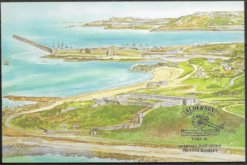 Alderney 1997Garrison Island Book #3 SB7 Fine Mint