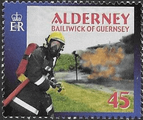 Alderney 2004 Fire Service Booklet SB 14 Fine Mint