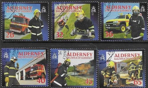 Alderney 2004 Fire Service Set Fine Used