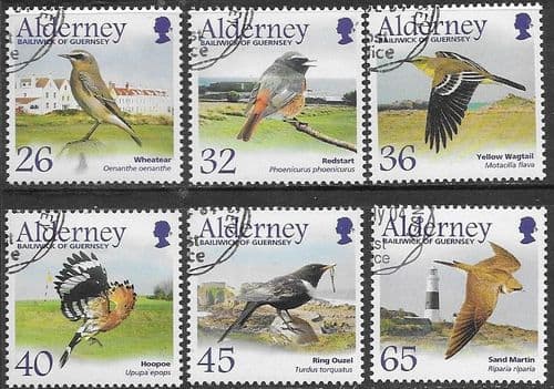 Alderney 2004 Migrating Birds Set Fine Used