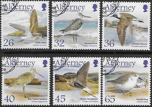 Alderney 2005 Migrating Birds Set Fine Used