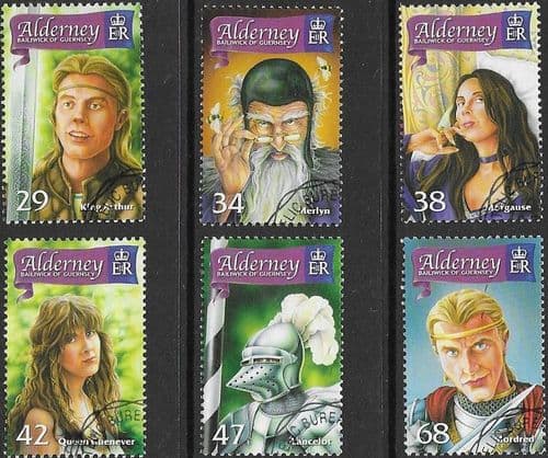 Alderney 2006 The Once and Future King Set Fine Used