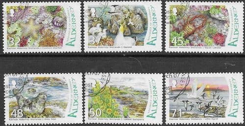 Alderney 2007 Ramsar Site Set Fine Used