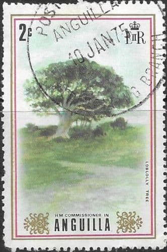 Anguilla 1972 Loblolly Tree SG 131 Fine Used