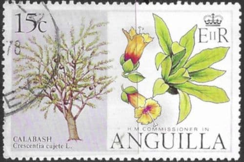 Anguilla 1976 Flowering Trees SG 243 Fine Used