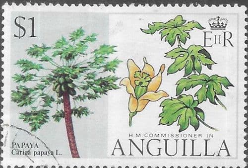 Anguilla 1976 Flowering Trees SG 245 Fine Used