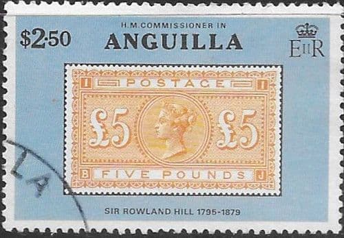 Anguilla 1979 Sir Rowland Hill SG 363 Fine Used