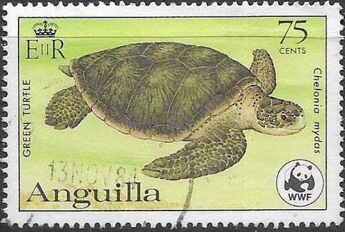 Anguilla 1983 Turtles SG 562 Fine Used