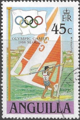 Anguilla 1988 Olympic Games SG 798 Fine Used