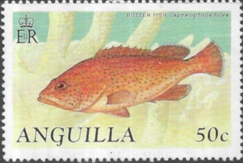 Anguilla 1990 Fish SG 838a Fine Used
