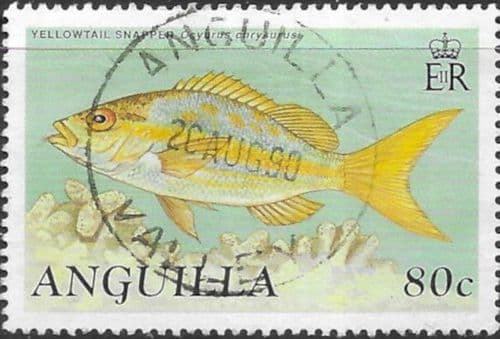 Anguilla 1990 Fish SG 840a Fine Used