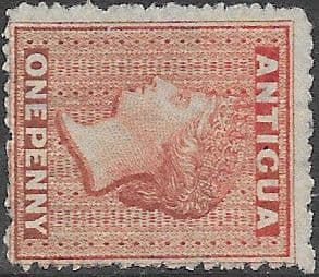 Antigua 1863 Queen Victoria SG 7b Used