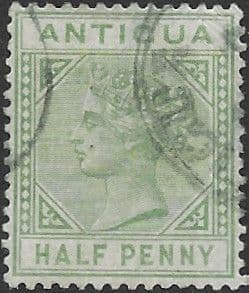 Antigua 1882 Queen Victoria SG 21 Fine Used