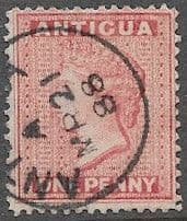 Antigua 1884 Queen Victoria SG 26 Fine Used