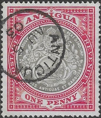 Antigua 1903 Coat of Arms SG 32 Fine Used