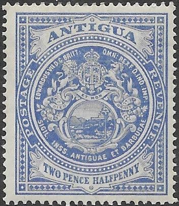 Antigua 1908 Coat of Arms SG 46 Fine Mint