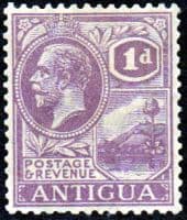 Antigua 1921 King George V SG 64 Fine Mint