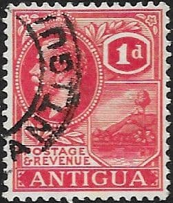 Antigua 1921 King George V SG 65 Fine Used