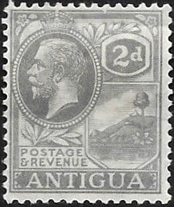 Antigua 1921 King George V SG 70 Fine Mint